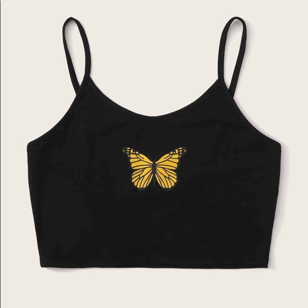 Butterfly Crop Top